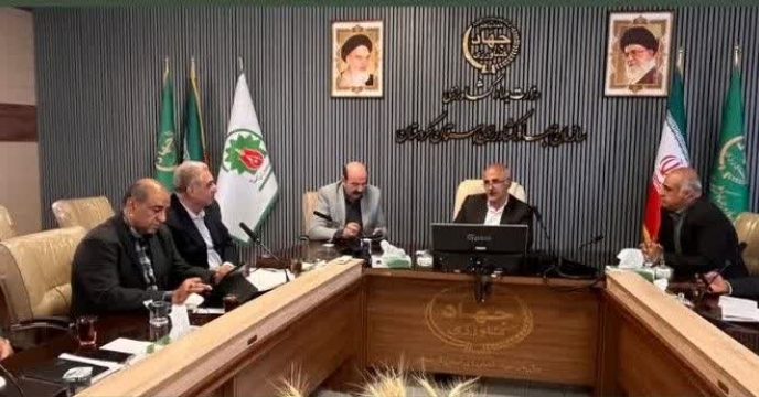 حضور مدیر شرکت خدمات حمایتی کشاورزی استان کردستان در نشست وبیناری شورای مدیران و معاونین وزارت جهاد کشاورزی