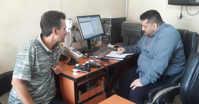 بازدید از ‌عملکرد کارگزاری  کود آیناز پقه درشهرستان آق قلا