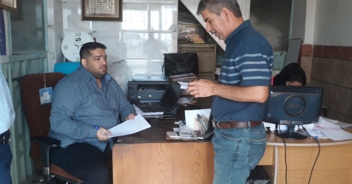 بازدید از کارگزاری کود آرمان خوجملی در شهرستان آق قلا