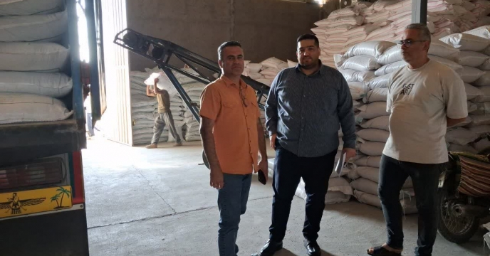 بازدید از کارگزاری کود زاهدی در شهرستان آق قلا با هدف نظارت بر توزیع و موجودی