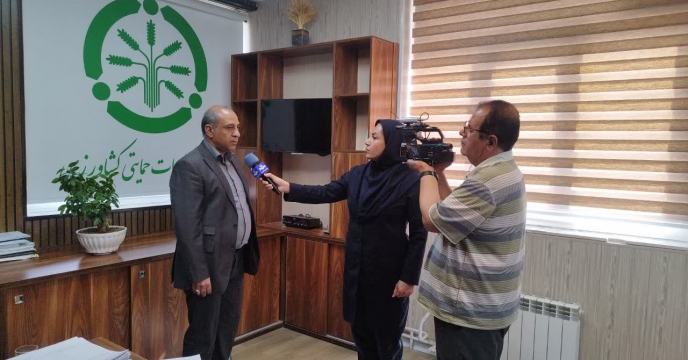 مصاحبه مدیر شرکت خدمات حمایتی کشاورزی استان کردستان با خبرنگار صدا و سیمای مرکز استان مصاحبه مدیر شرکت خدمات حمایتی کشاورزی استان کردستان با خبرنگار صدا و سیمای مرکز استان