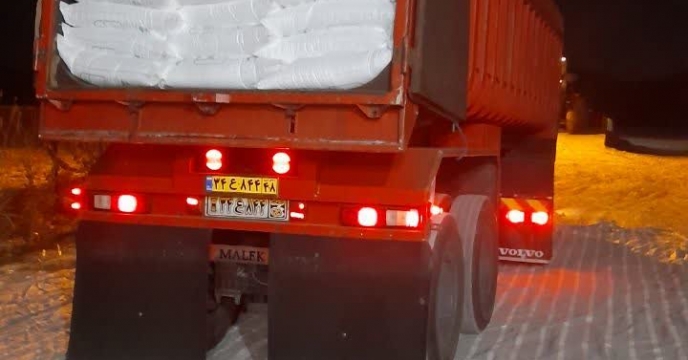 تامین میزان 100 تن کود اوره از مبدا کرمانشاه به مقصد کارگزاری در شهرستان بیجار استان کردستان