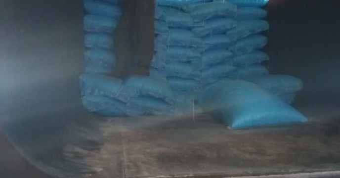 تایمن میزان 100 تن کود اوره از مبدا شیراز به مقصد کارگزاری در شهرستان سنندج