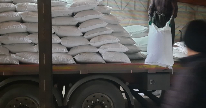 تامین 50 تن کود اوره از مبدا پردیس به مقصد کارگزاری در شهرستان دهگلان