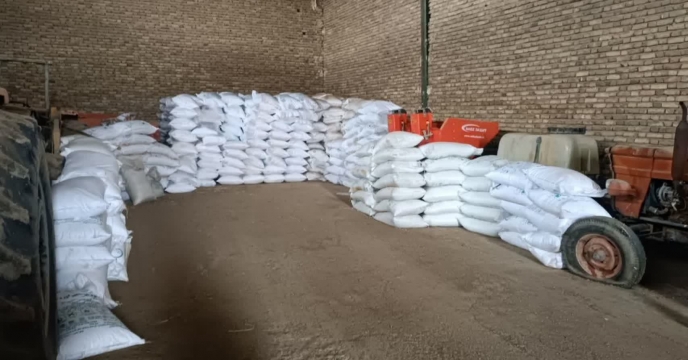 بازدید اکیپ پایش استان کردستان از انبار کارگزاری تعاون روستایی وینسار در شهرستان قروه 