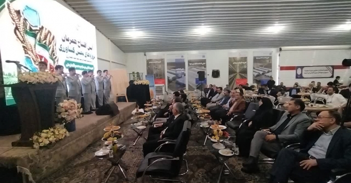 افتتاح ۲۶ طرح شاخص کشاورزی باحضور مدیر شرکت خدمات حمایتی کشاورزی استان قم