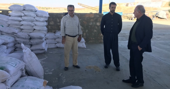 بازدید اکیپ پایش استان ازانبارهای کارگزاری شهرستان دهگلان