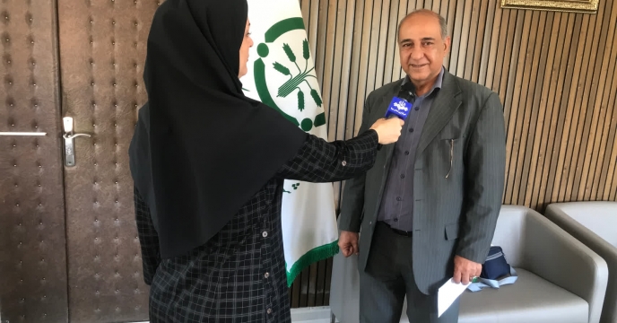 مصاحبه مدیرشرکت خدمات حمایتی کشاورزی استان کردستان باصداوسیمای مرکزاستان