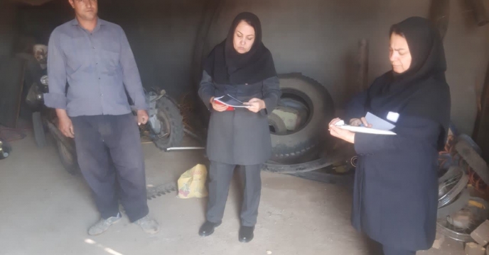 بازدید گروه نظارتی استان از انبار متقاضیان جدید کارگزاری توزیع نهاده‌های کشاورزی در تبریز