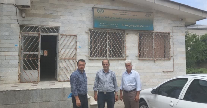 بازدید از  کارگزاری  کود شرکت تعاونی روستایی محمد اّباد شهرستان  گرگان گلستان