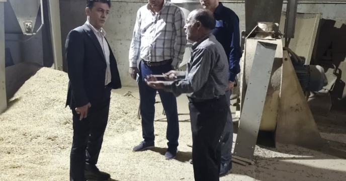 بازدید  مدیر  شرکت  خدمات  حمایتی کشاورزی  استان گلستان از   روند سرویس  و راه اندازی کارخانه بوجاری مجتمع بذر انبار  قرق در گلستان