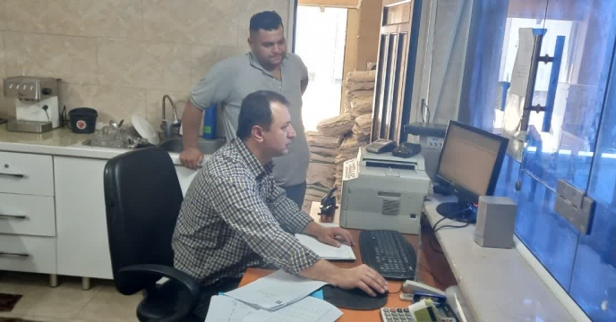 بازدید  از کارگزاری کود شهرستان گرگان