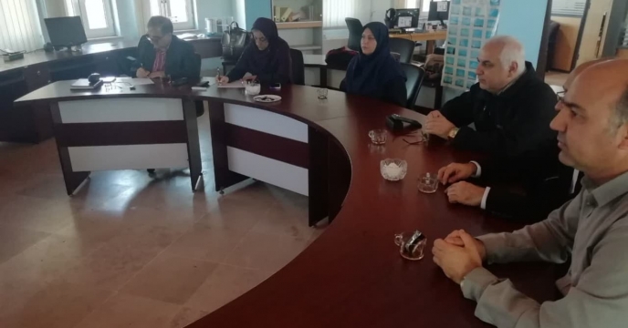 71 مورد حضور در جلسه دیسکاشن هواشناسی اداره  کل هواشناسی استان گلستان