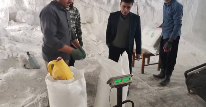 بازدید مدیر  شرکت خدمات حمایتی کشاورزی استان گلستان از انبار قرق
