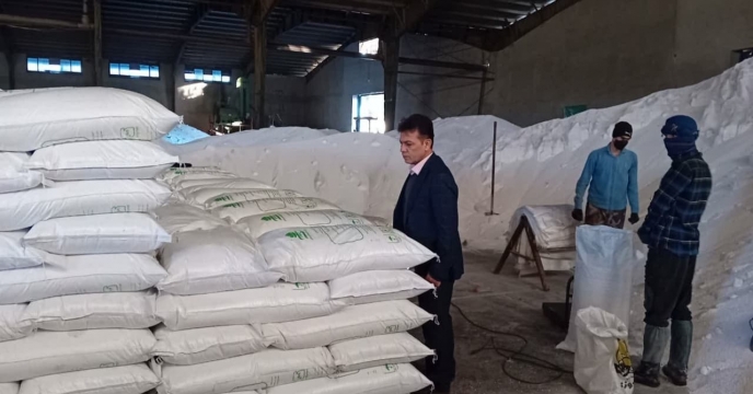  بازدید مدیر شرکت خدمات حمایتی کشاورزی استان گلستان از انبار قرق