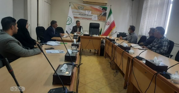 برگزاری جلسه ساماندهی توزیع کودهای کشاورزی در مدیریت جهاد شهرستان ورامین