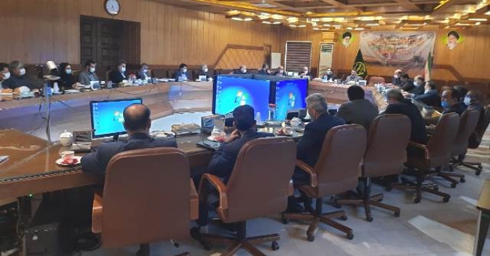 جلسه قرارگاه امنیت غذايي استان با حضور رئیس، معاونان و مدیران سازمان و مدیران دستگاه‌های مرتبط برگزار شد