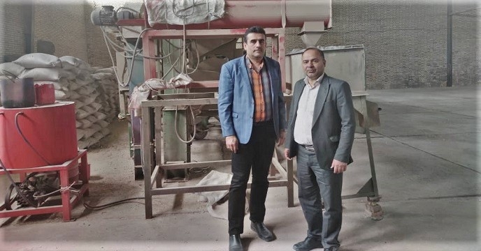 بازدید مدیریت فنی و بهبود کیفیت بذر و نهال از مرکز بوجاری شهرستان شاهرود