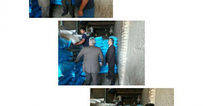 ارسال کود های پرمصرف جهت  کشت محصولات پائیزه به کارگزاری های روستای انبار الوم شهرستان آق قلا گلستان