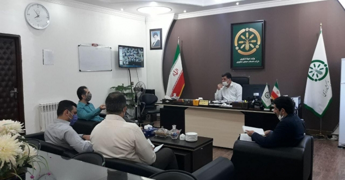 برگزاری جلسه هفتگی روسای ادارات شرکت خدمات حمایتی کشاورزی استان گلستان