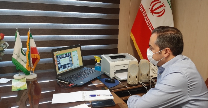 حضور کارشناس استان قزوین در جلسه آموزش سامانه پایش کودی
