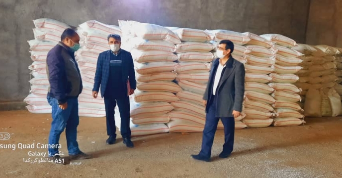 توزیع 2000 تن کود شیمیایی  در شهرستان مرند