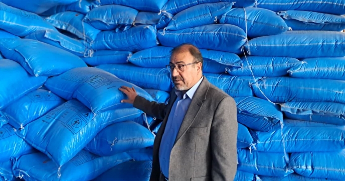 توزیع ۴۵۸ تن کود ازت در شهرستان بم؛ استمرار حمایت از تولیدکنندگان بخش کشاورزی