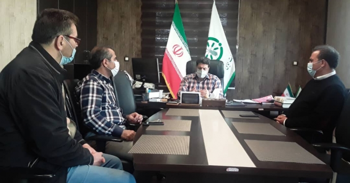 جلسه ی مشترک  مدیر شرکت خدمات حمایتی کشاورزی لرستان با مسوولین حمل ونقل،حراست ،فناوری و انبار داران  ابن مجموعه در مورد وضعیت انبارهای ذخیره ی استراتژیک نهاده های کشاورزی