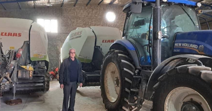 بازدید معاون فنی شرکت خدمات حمایتی کشاورزی استان اصفهان از شرکت های خدمات مکانیزاسیون استان