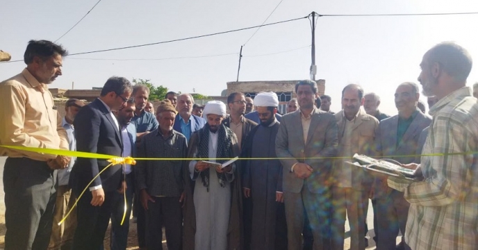 افتتاح دفتر ترویج کشاورزی در روستای تقاب شهرستان خوسف در اولین روز از هفته جهادکشاورزی