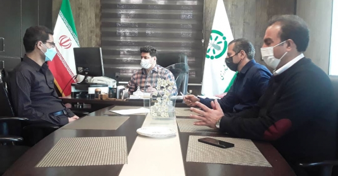 نشست  امور اداری با حضور  مدیر شرکت خدمات حمایتی لرستان وکارکنان شرکت خدمات حمایتی کشاورزی لرستان