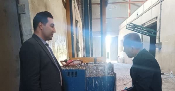 بازدید کارشناس معین شرکت خدمات حمایتی کشاورزی استان تهران از انبار سرد دماوند