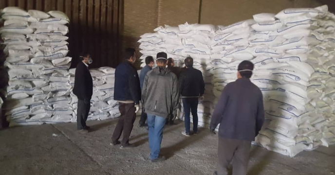 انجام عملیات انبارگردانی در شرکت خدمات حمایتی کشاورزی استان قزوین