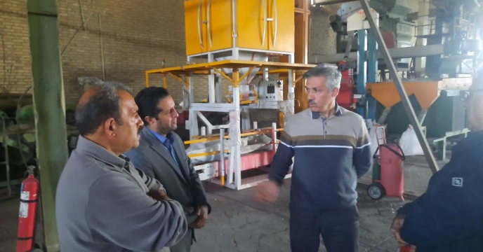 بازدید نماینده مؤسسه ثبت گواهی بذر از شرکت خدمات حمایتی کشاورزی استان سمنان