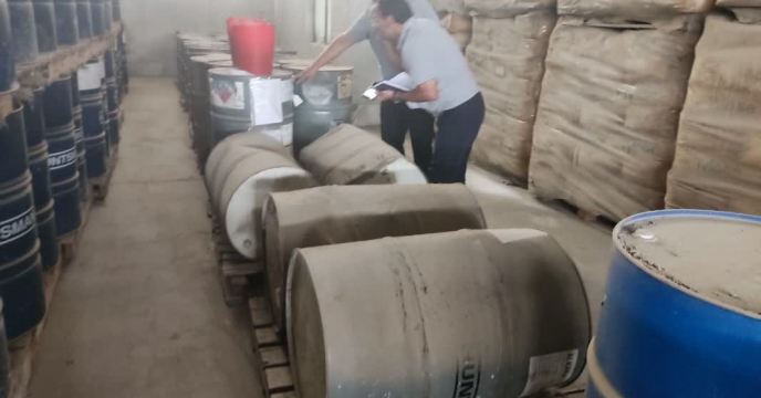 بازدید کارشناس رسمی دادکستری از مجتمع شیمیایی آبیک