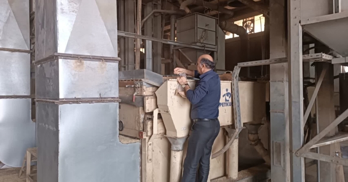 تعمیر و سرویس سامانه های بوجاری شرکت خدمات حمایتی کشاورزی استان گلستان