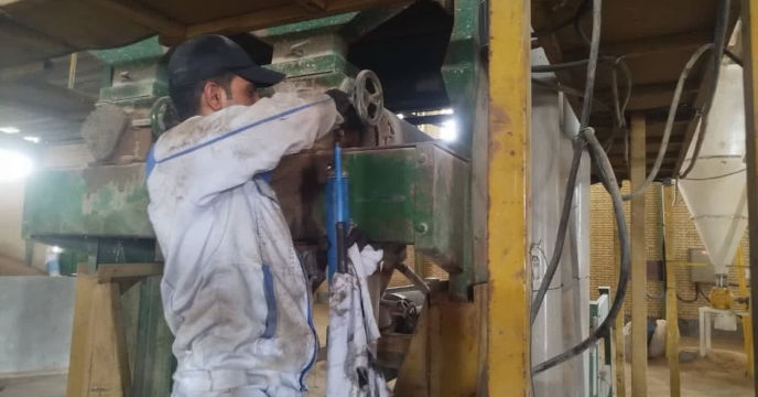 انجام سرویس و تعمیرات لازم سامانه بوجاری بذر در شرکت خدمات حمایتی کشاورزی استان سیستان و بلوچستان