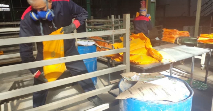 تولید سم ریجنت گرانول مجتمع شیمیایی آبیک وابسته به شرکت خدمات حمایتی کشاورزی