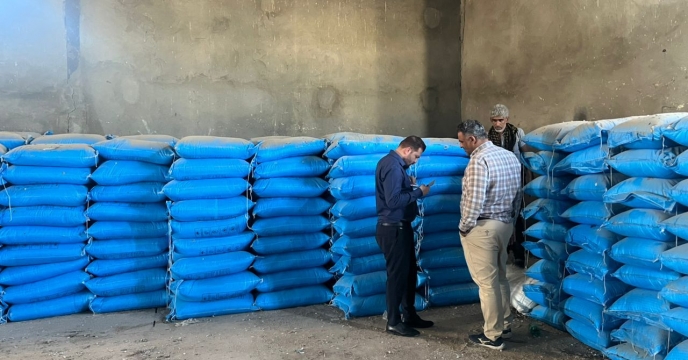 بازدید از انبارهای توزیع کود در شهرستان کهنوج؛ گامی در جهت شفافیت و عدالت توزیعی