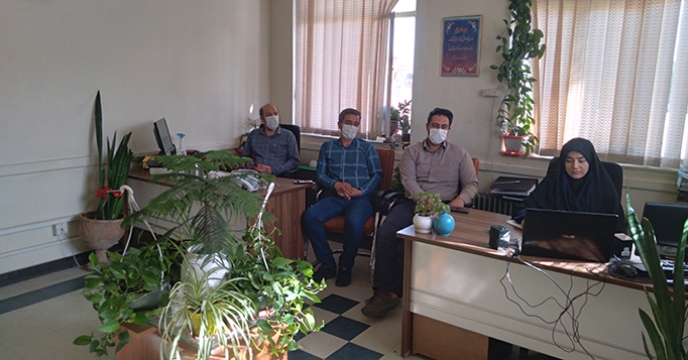 جلسه آموزشی فروش و بازاریابی در شرکت خدمات حمایتی کشاورزی استان همدان