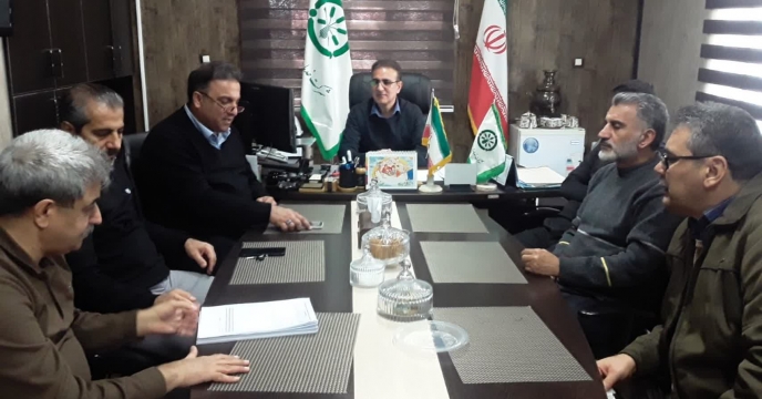 جلسه مدیر جدید شرکت خدمات حمایتی کشاورزی لرستان با کارکنان لرستانی