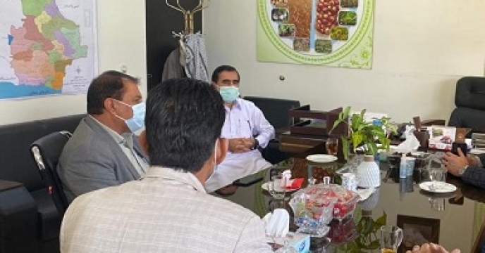 جلسه همکاران واحد بازرگانی با معاونت بهبود تولیدات گیاهی سازمان مرداد ماه 1402