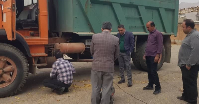 شماره گذاری جدید کامیون حامل نهاده های کشاورزی در شرکت خدمات حمایتی کشاورزی استان کرمانشاه