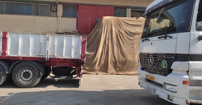 حمل وتوزیع مقدار 125 تن کود به شهرستان  راسک اردیبهشت