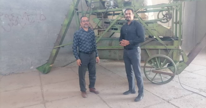 ارزیابی و فهرست برداری از ماشین آلات مستقر در شرکت خدمات حمایتی کشاورزی استان کرمان