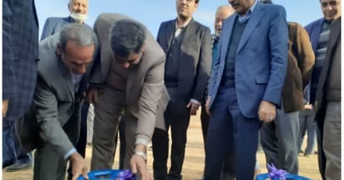 افتتاح پروژه سامانه نوین آبیاری تحت فشار تعاونی طلوع یار به مناسبت دهه فجر