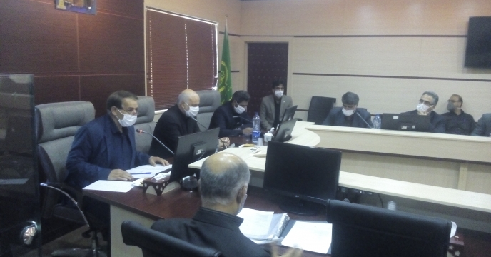 جلسه تامین و توزیع کود در سازمان جهاد کشاورزی استان سمنان 