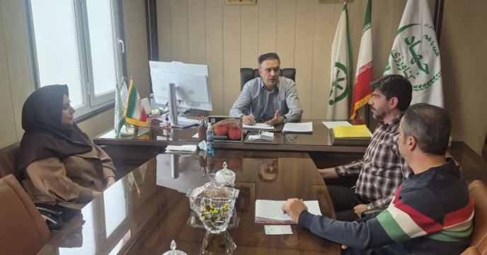 برگزاری جلسه در شرکت خدمات حمایتی کشاورزی استان قزوین درخصوص استفاده از خط اعتباری مکانیزاسیون