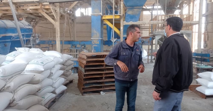 بازدید از پتروشیمی ارومیه توسط معاون فنی تولیدی شرکت خدمات حمایتی کشاورزی استان آذربایجان غربی