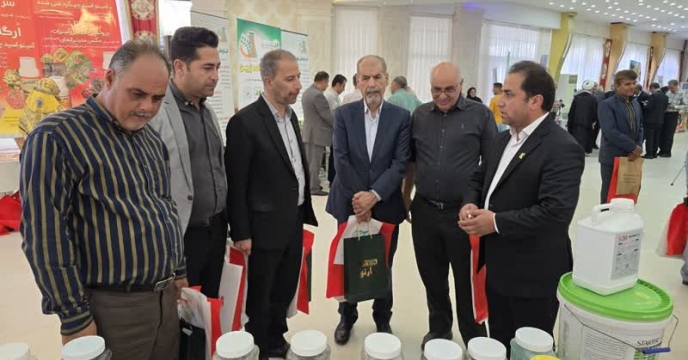 حضور مدیر جهاد کشاورزی خوسف درهمایش بازاریابی کود استان خراسان جنوبی